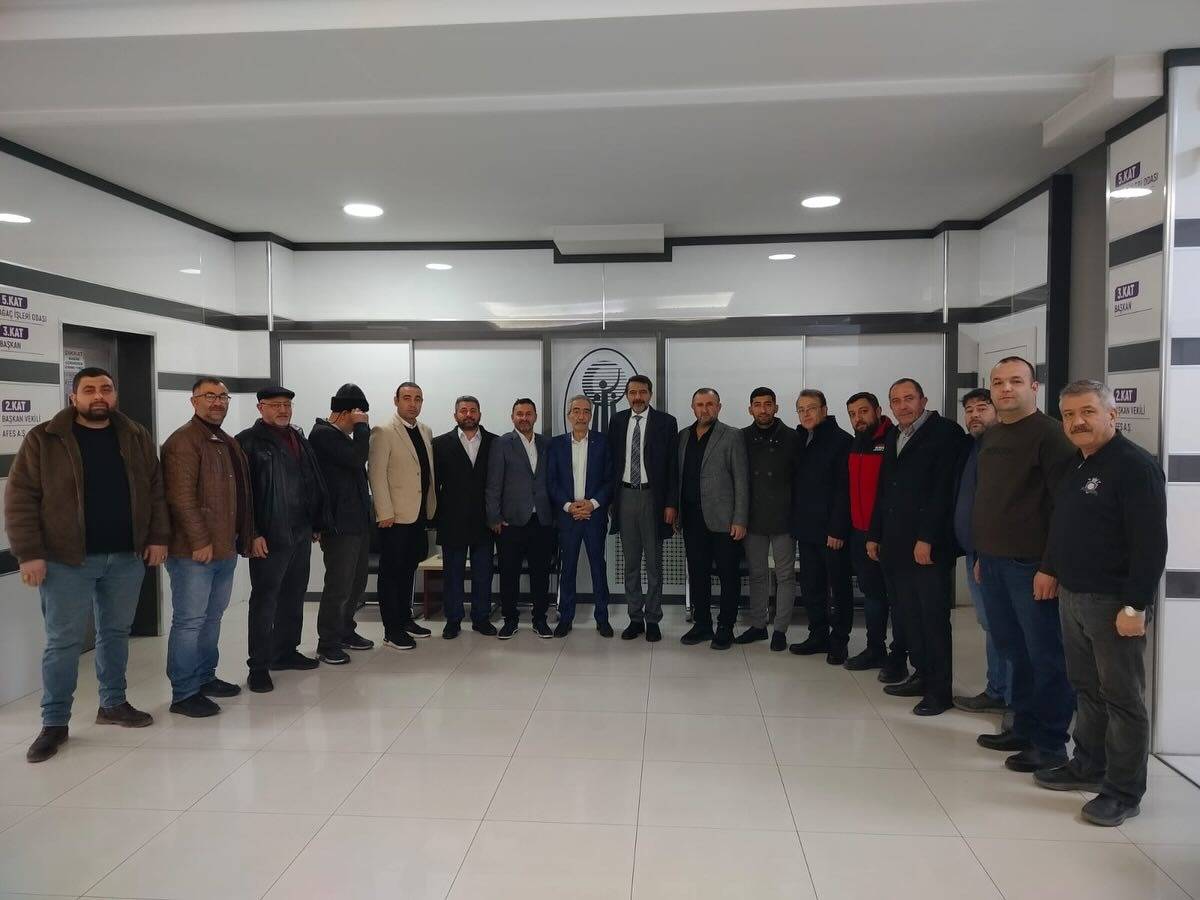 Başkan Yılmazaslan’dan, ESOB Başkanı Üstün’e Ziyaret