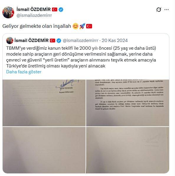 ÖTV'siz Yerli Araç Dönemi Başlıyor: Hurda Teşviki  