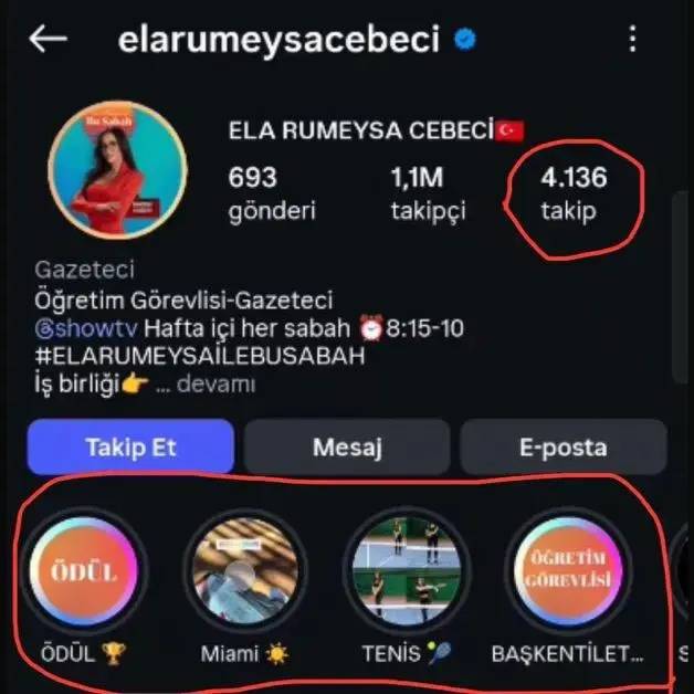Ünlü Spiker Ela Rümeysa Cebeci'nin Sosyal Medya Hesabında Dikkat Çeken Değişiklik!