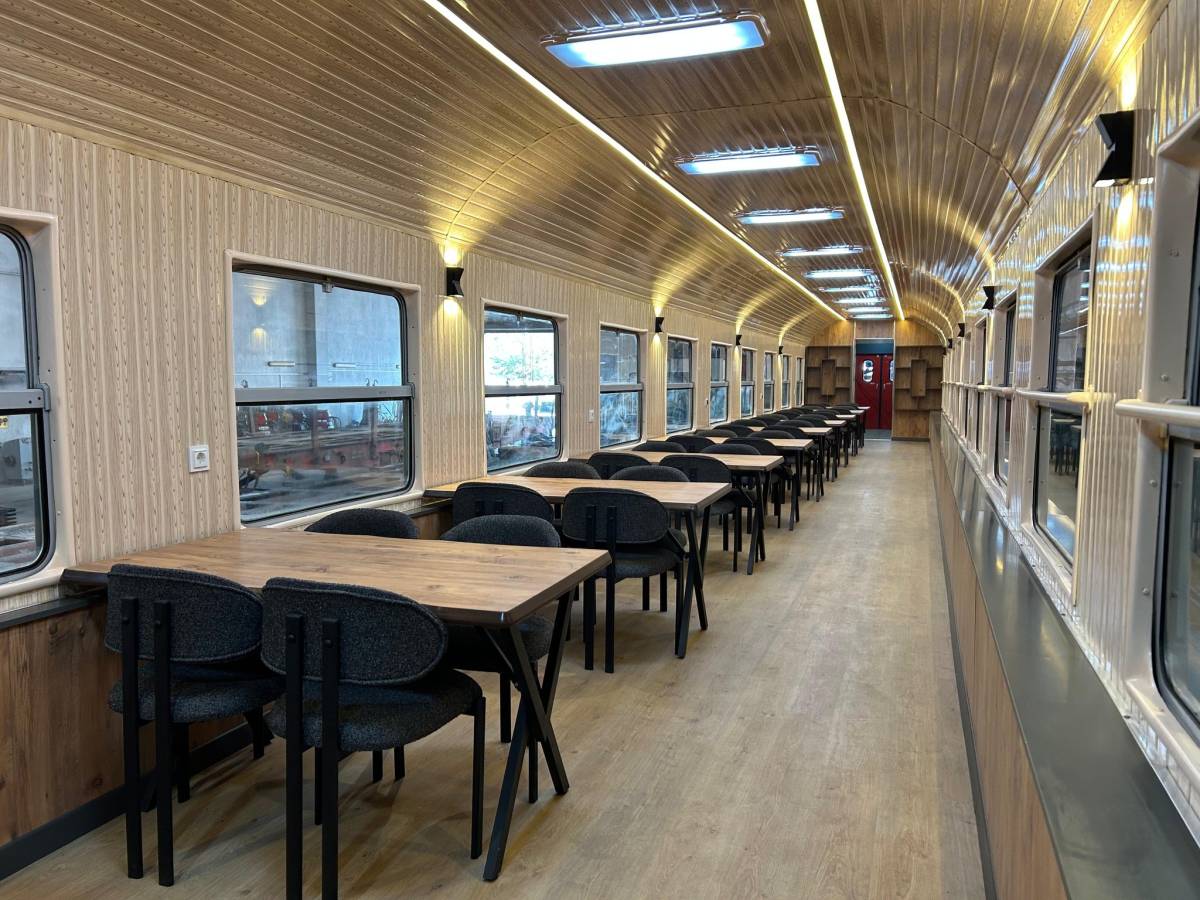Hurdaya Ayrılmış Bir Vagon, Yeniden Hayat Buldu: Dönüşüm Projesi Tamamlandı