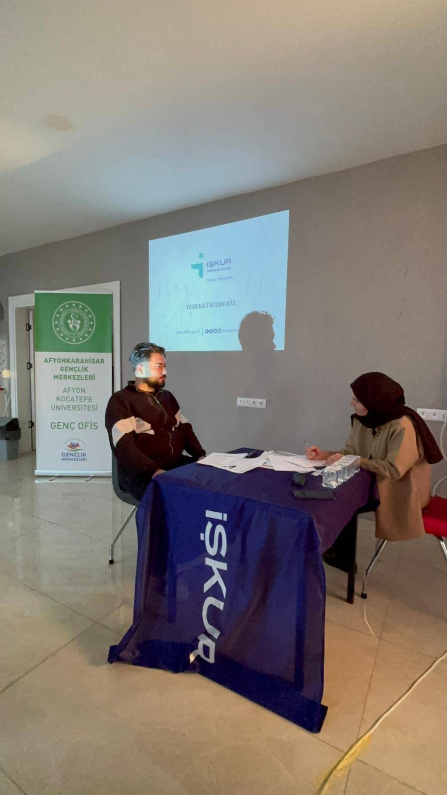 İŞKUR’dan Afyon Kocatepe Üniversitesi Öğrencilerine Bilgilendirme Buluşması