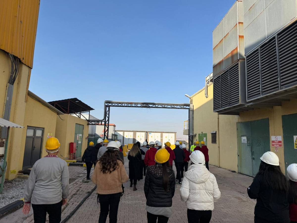 RSP Enerji Verimliliği Kulübünden Afyon Enerji Firmasına Teknik Gezi