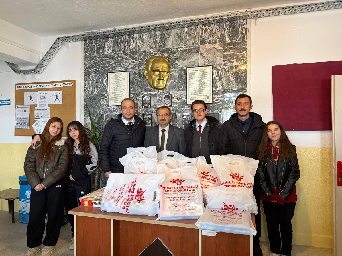 RSP Öğrencilerinden Köy Okullarına Örnek Dayanışma