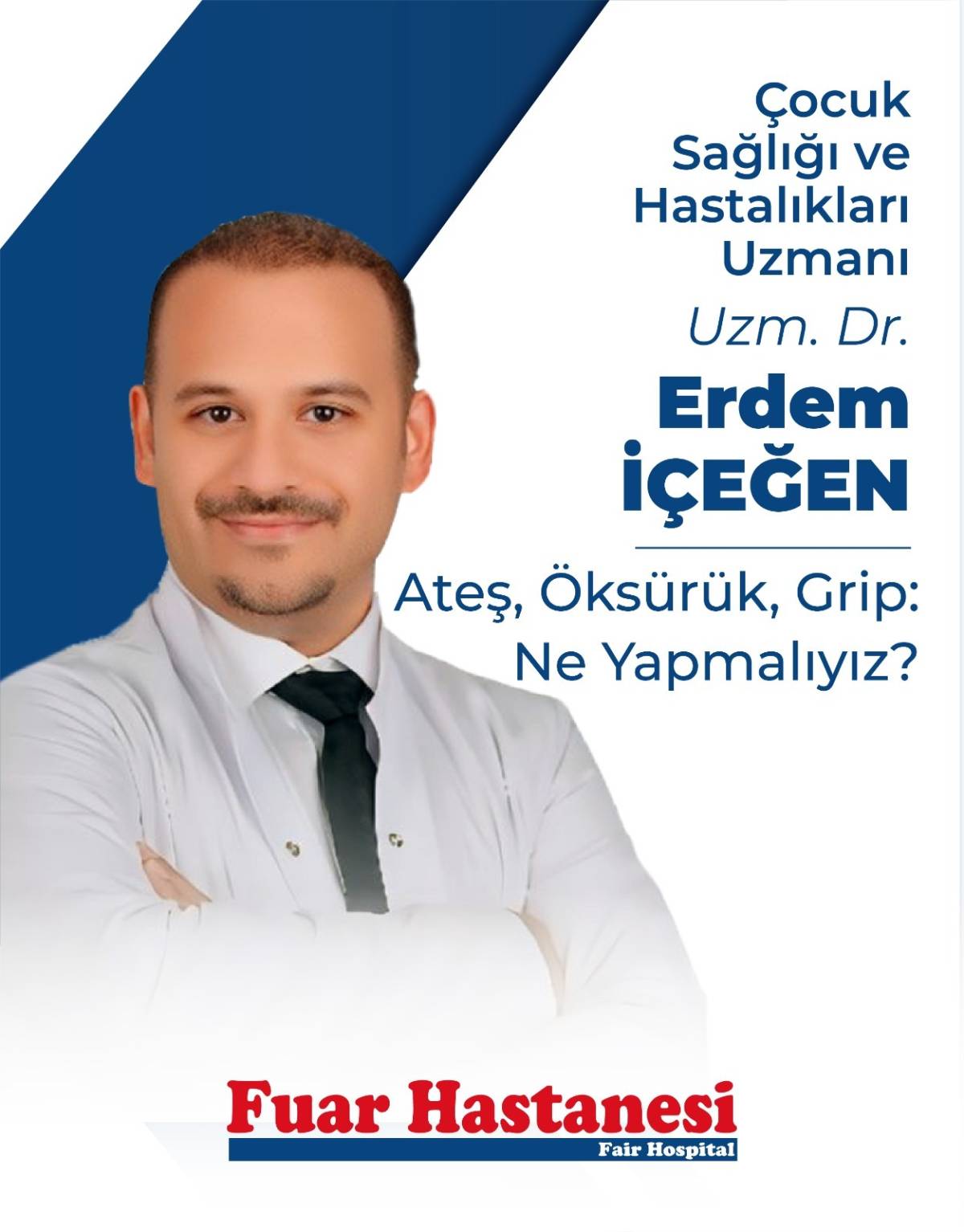 Uzman Doktor İçigen'den Grip Ve Öksürük Uyarısı