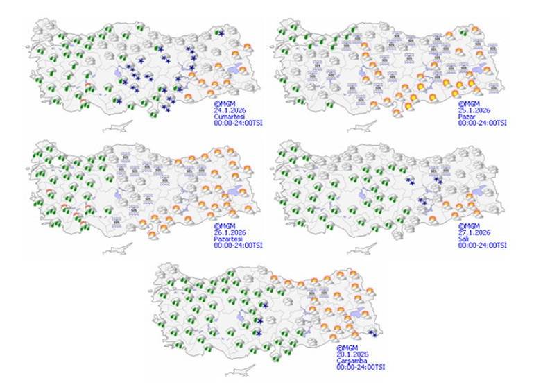 Kuvvetli Sağanak, Kar ve Fırtına Geliyor: Meteoroloji 25 İli Uyardı!