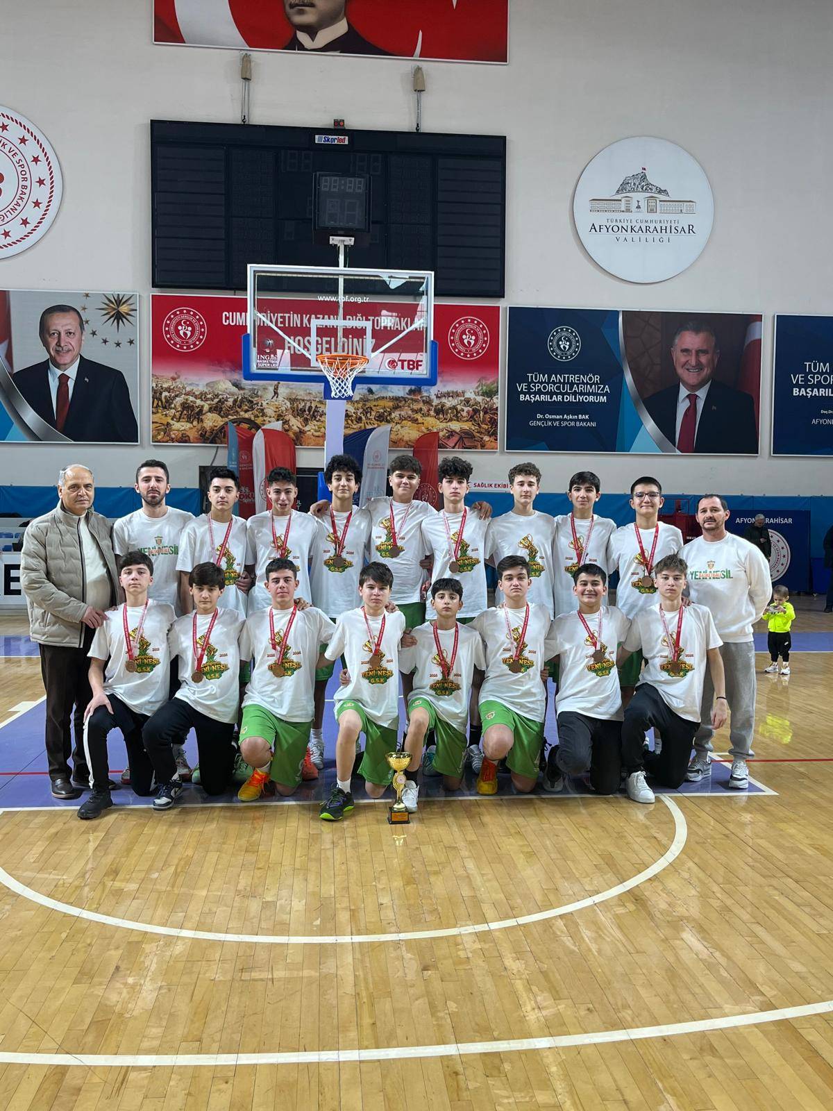 Afyonkarahisar Basketbolunda Tarihi Sezon: Yeni Nesil GSK’dan Tüm Kategorilerde Şampiyonluk