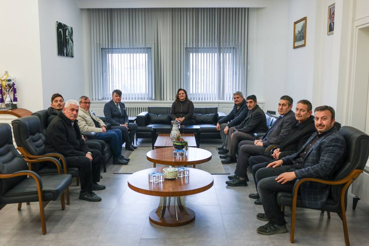 Afyonkarahisar Belediye Başkanı Köksal, Başkan Karataş ile Bir Araya Geldi