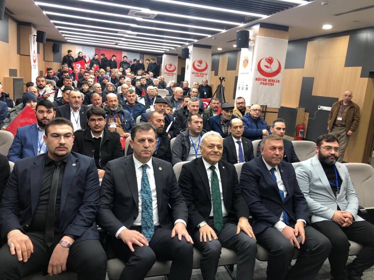 Afyonkarahisar’da Büyük Birlik Partisi İl Kongresi Coşkuyla Gerçekleşti