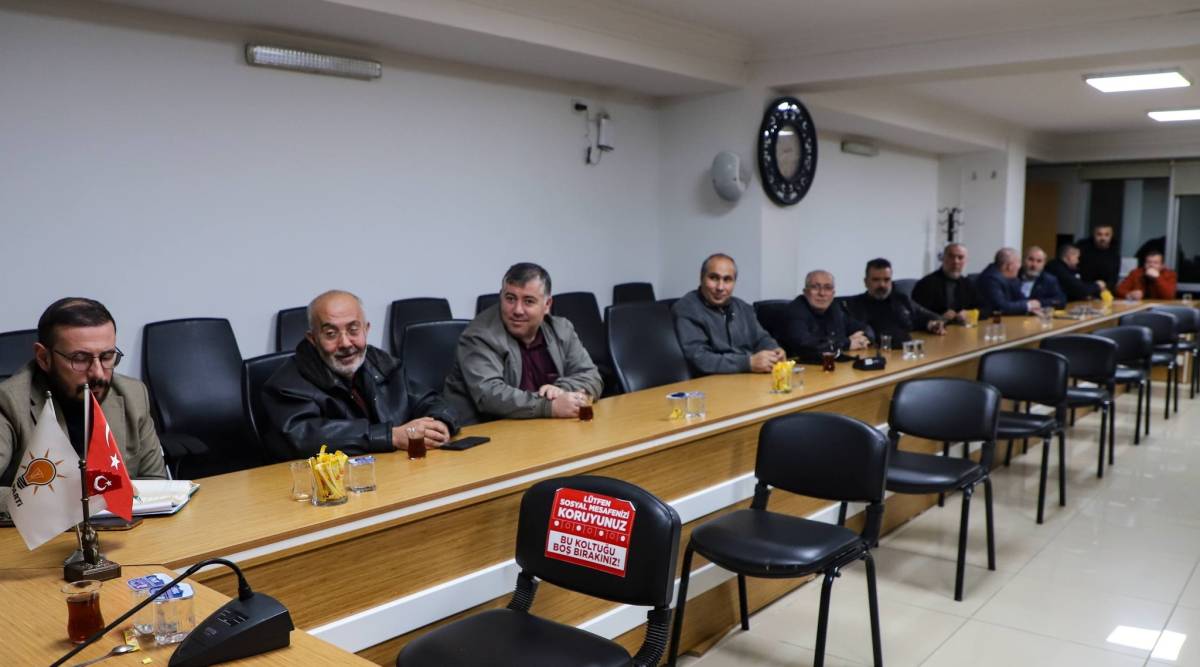 AK Parti Afyonkarahisar’da Merkez İlçe Mahalle Başkanları Toplantısı Yapıldı