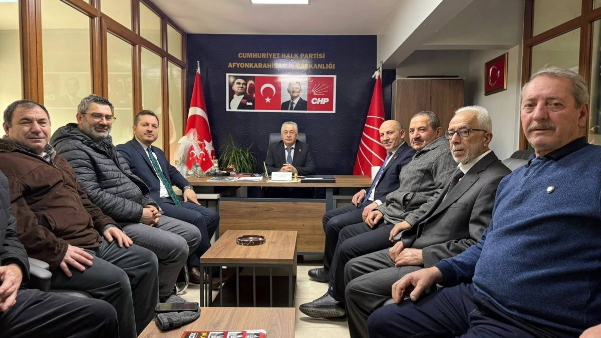Başkan Karataş’tan CHP Afyonkarahisar İl Başkanlığı’na Ziyaret