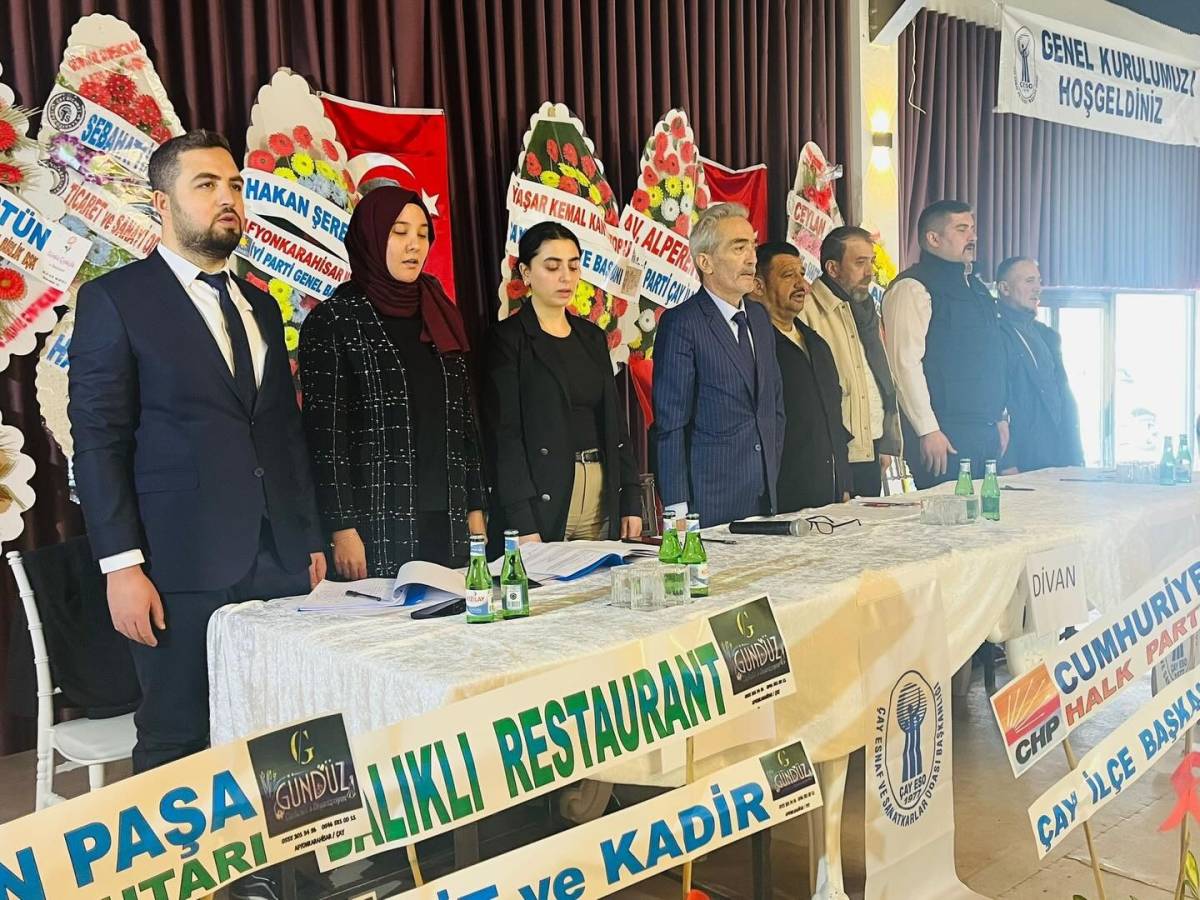 Çay Esnaf ve Sanatkârlar Odası’nda Güven Tazelendi: Ceylan Güler Yeniden Başkan Seçildi