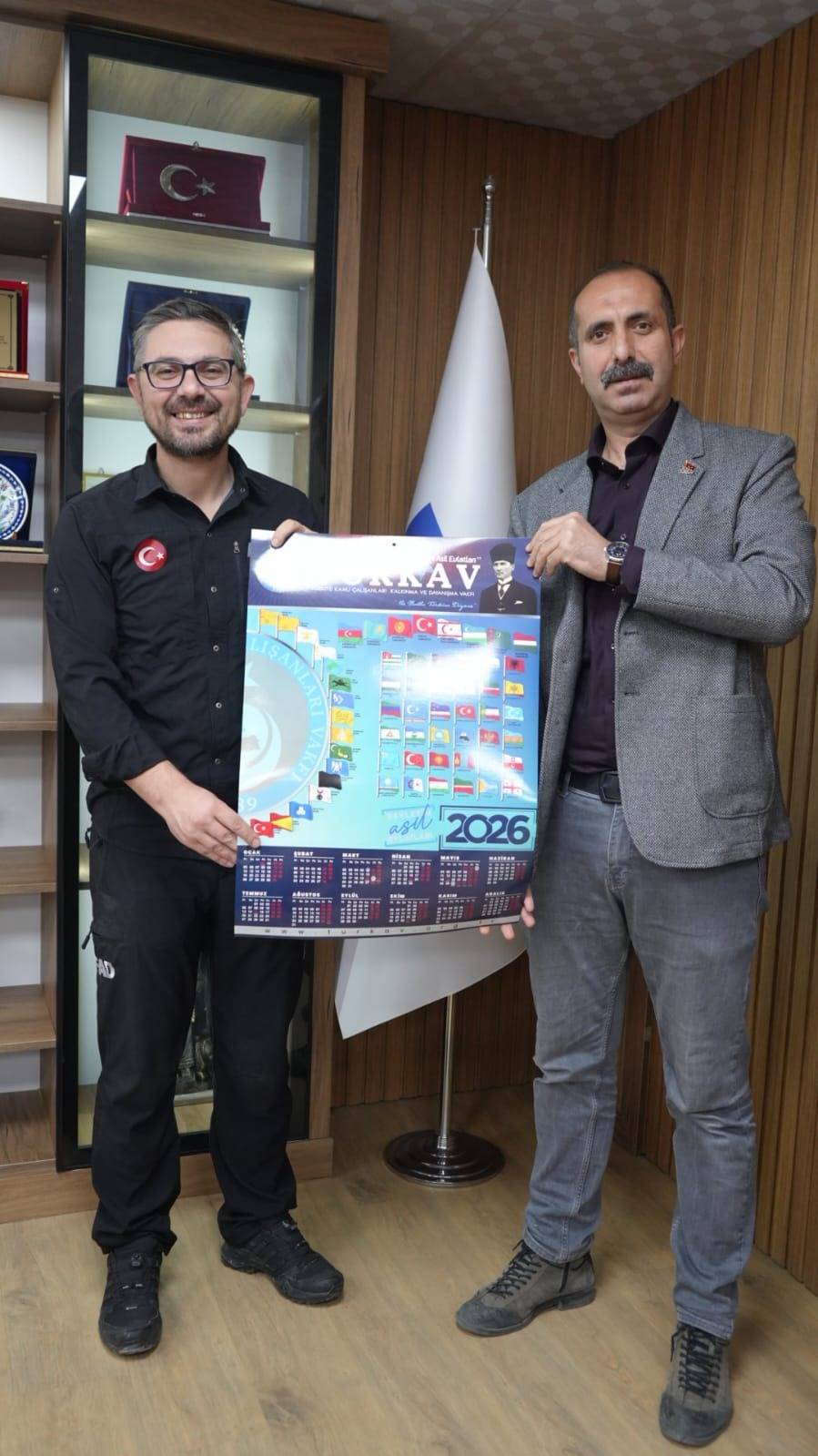 İl Müdürü Altındal’a Afyonkarahisar TÜRKAV Heyetinden Ziyaret