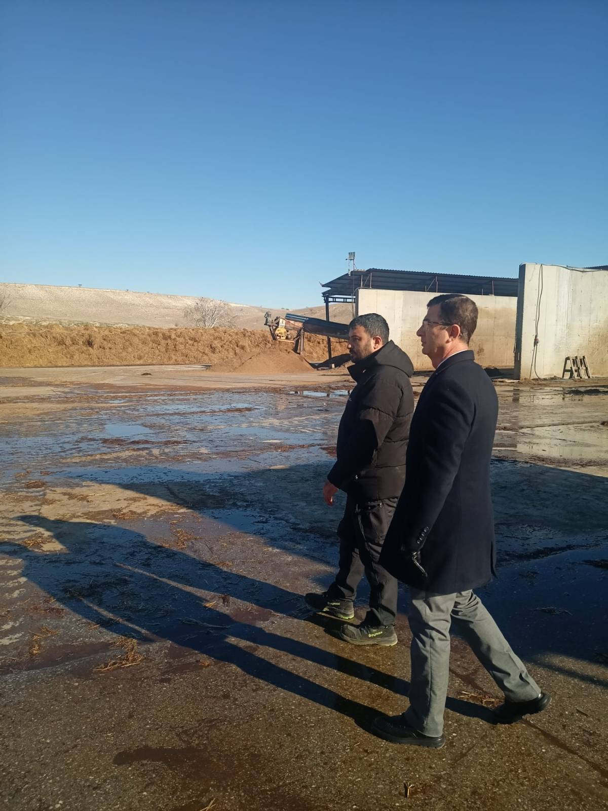 İl Müdürü Karayol, Freshmerve Kompost Üretim Tesisinde İncelemelerde Bulundu