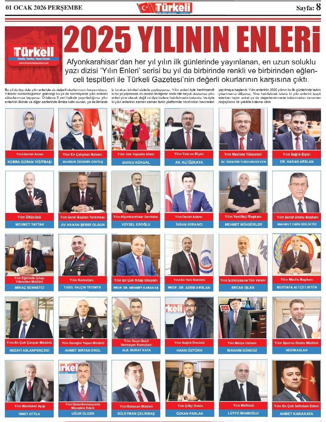 Milletvekili Hasan Arslan’dan Türkeli Gazetesi’ne Teşekkür