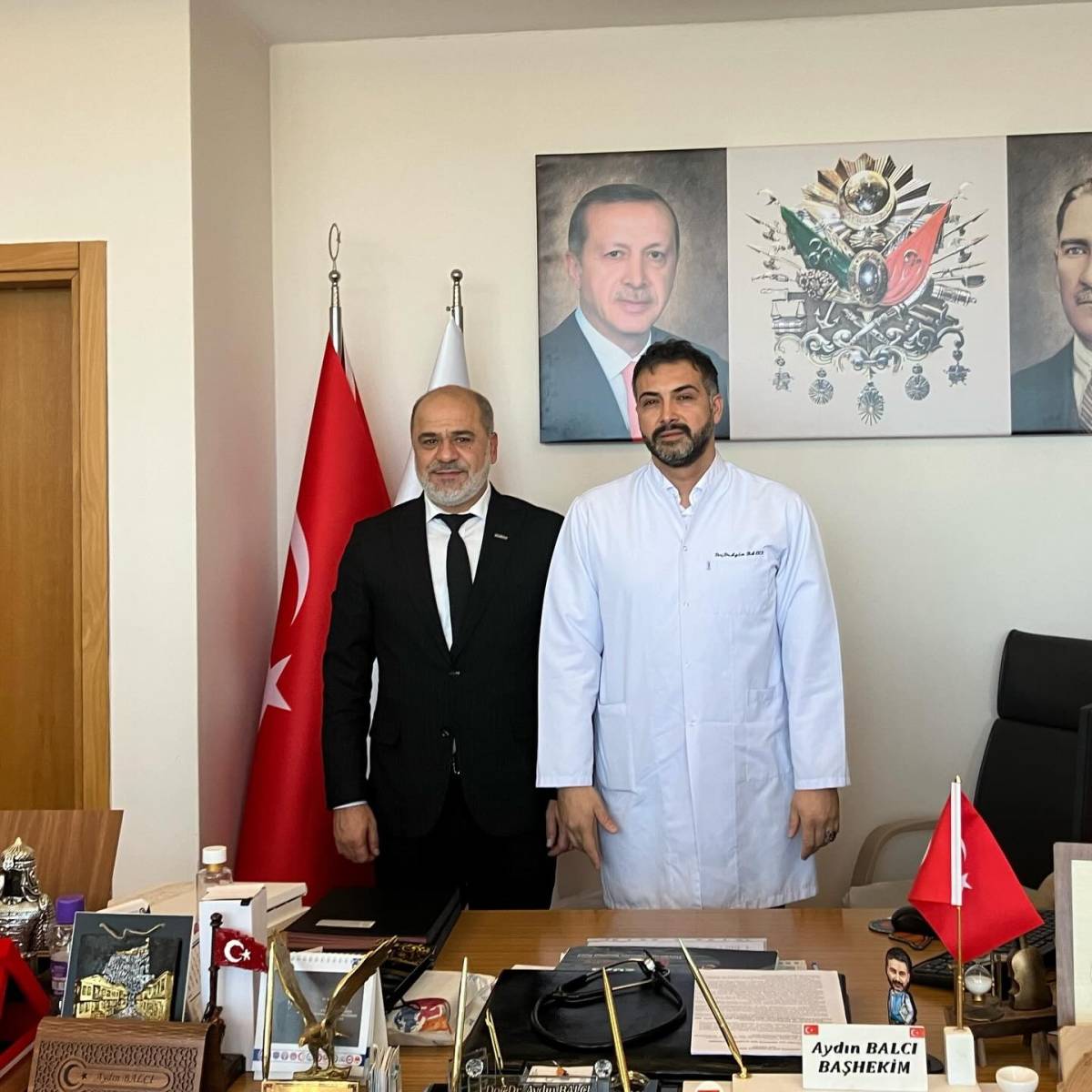 MÜSİAD Afyonkarahisar’dan Başhekim Balcı’ya Hayırlı Olsun Ziyareti