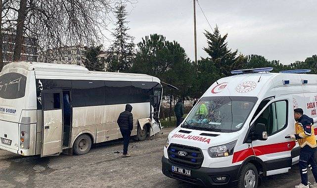 SON DAKİKA | Tekirdağ'da Feci Kaza: 19 Yaralı!