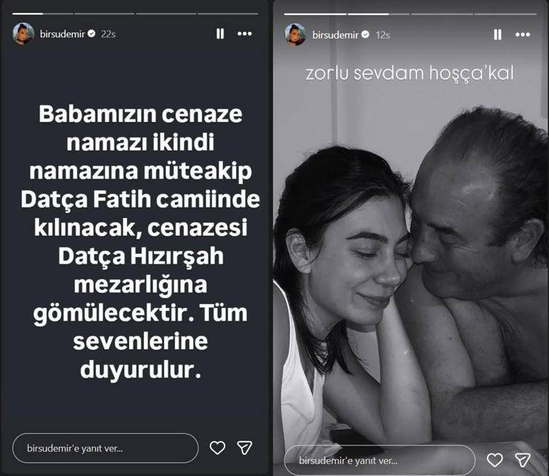 Birsu Demir’in Acı Kaybı: “Zorlu Sevdam Hoşça Kal!”