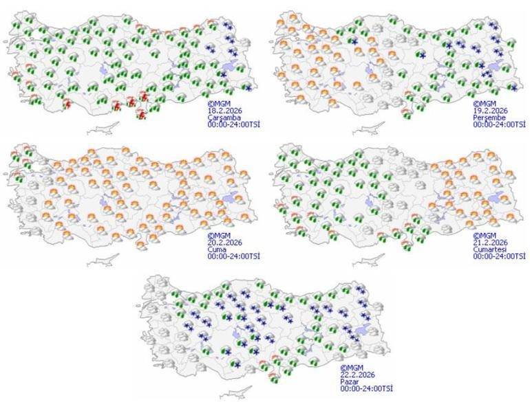 Meteoroloji Genel Müdürlüğü 39 İl İçin Uyardı: Kar Yağışı Geri Dönüyor!