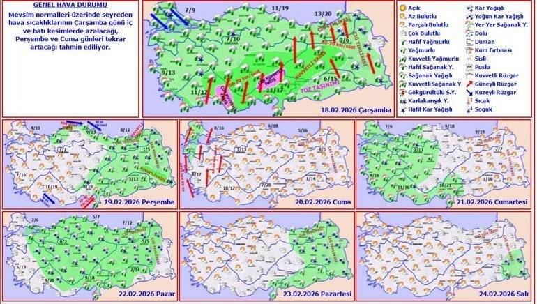 Meteoroloji Genel Müdürlüğü 39 İl İçin Uyardı: Kar Yağışı Geri Dönüyor!