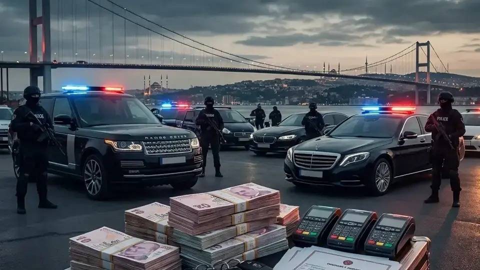 İstanbul’da Yasa Dışı Bahis ve POS Tefeciliği Operasyonu: 10 Şüpheli Gözaltında!