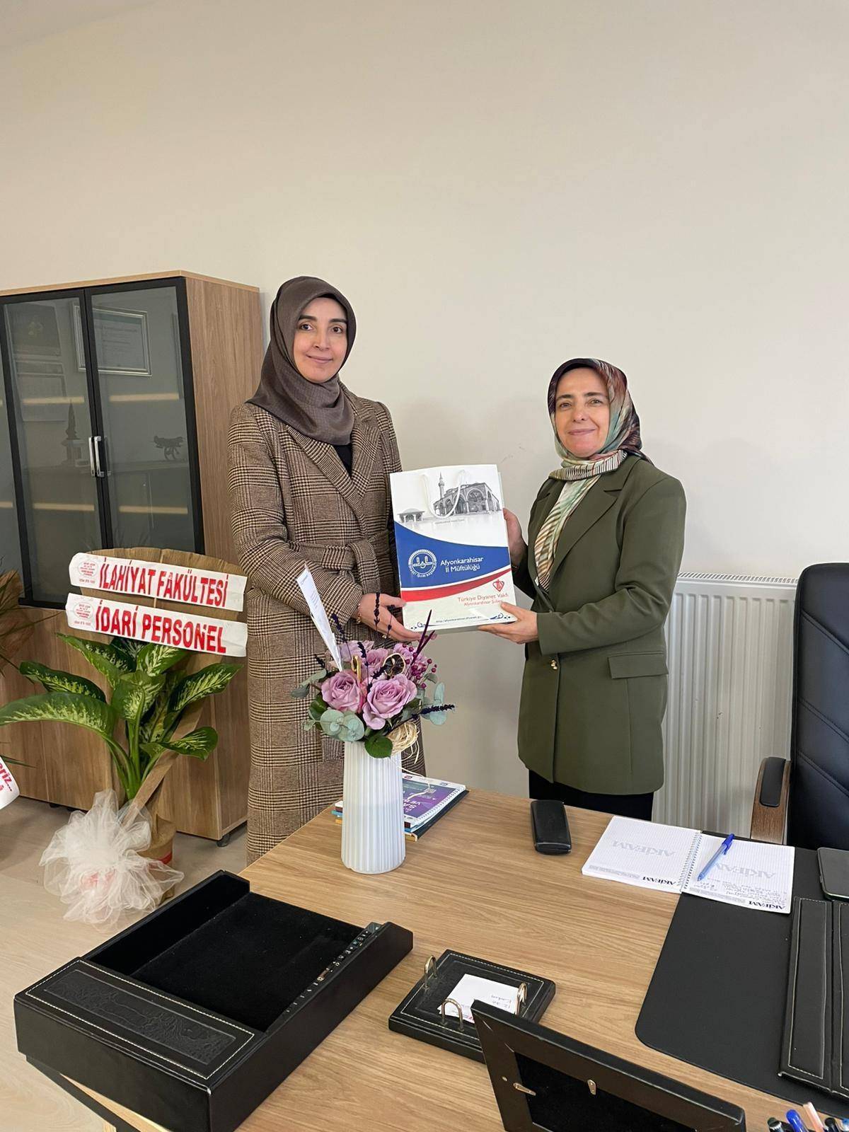 Afyonkarahisar İl Müftülüğü’nden Dekan Doğan’a Ziyaret