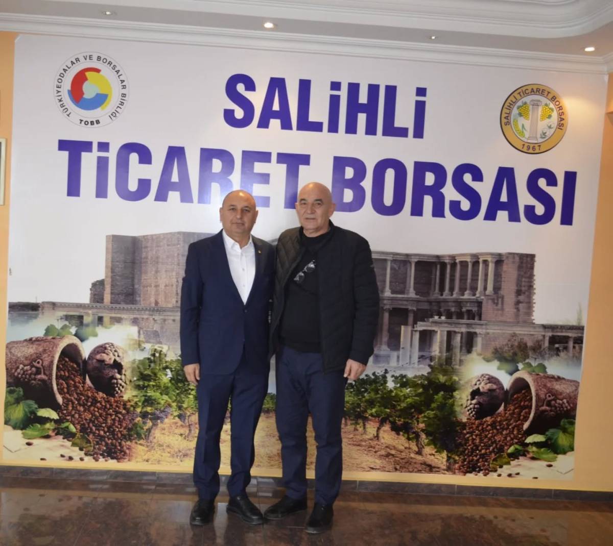 Afyonkarahisar Ticaret Borsası’ndan Salihli Ticaret Borsası’na Ziyaret