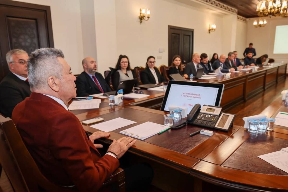 Afyonkarahisar’da 7. İl Tanıtım ve Geliştirme Kurulu Toplantısı Yapıldı