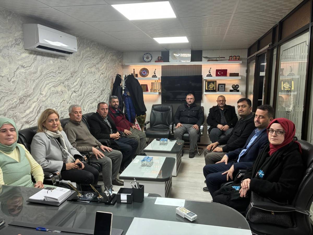 Kadınanalar Kültür Derneği’nden Başkan Yılmazaslan’a Ziyaret