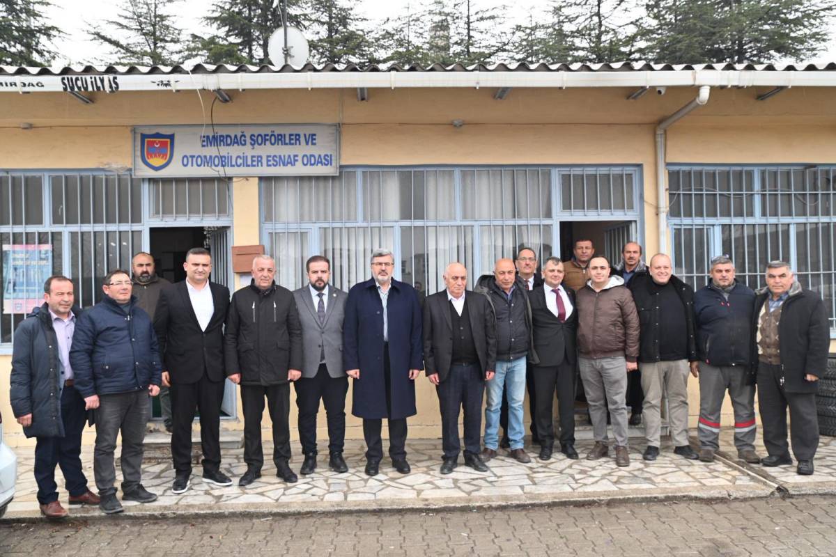 Milletvekili Özkaya Emirdağ’da Vatandaşlar ve AK Parti Teşkilatıyla Buluştu