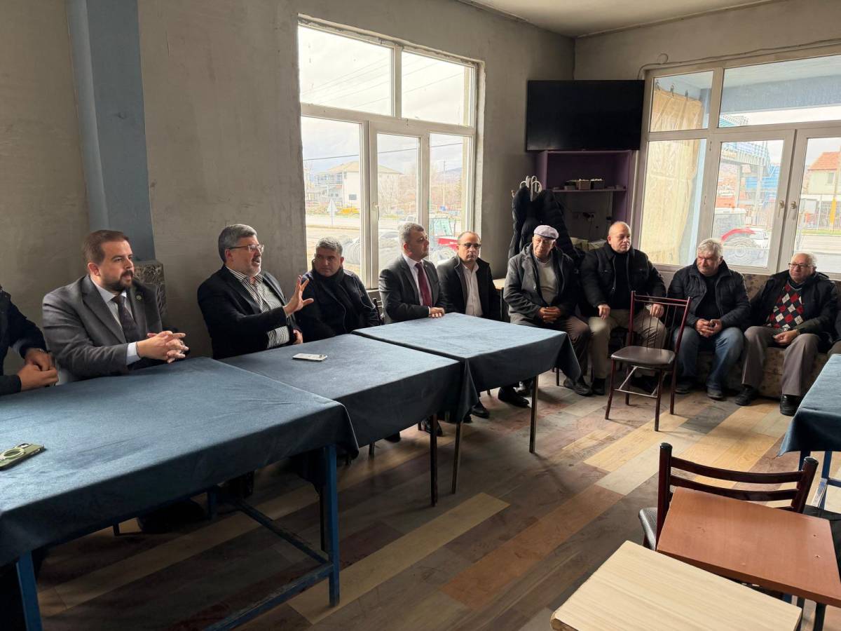 Milletvekili Özkaya Emirdağ’da Vatandaşlar ve AK Parti Teşkilatıyla Buluştu