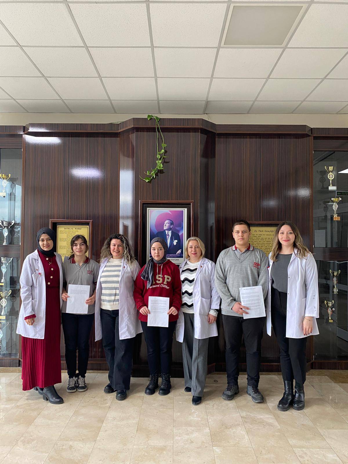 Rahmiye Sare Palalı Teknik Koleji’nde İngilizce Yazın Yarışması Sonuçlandı