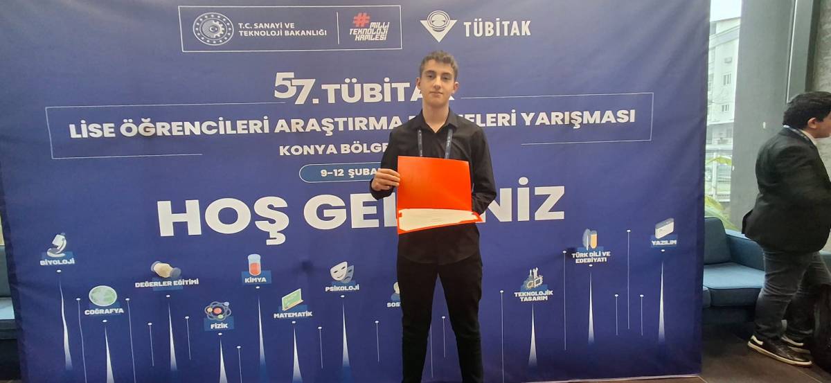 RSP’den TÜBİTAK Gururu Musab Emirhan Güçlü’den Konya Bölge 3.’lüğü Başarısı