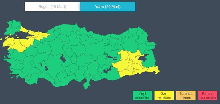 Meteoroloji’den Kuvvetli Yağış ve Soğuk Hava Uyarısı: Bu Akşam Başlıyor!
