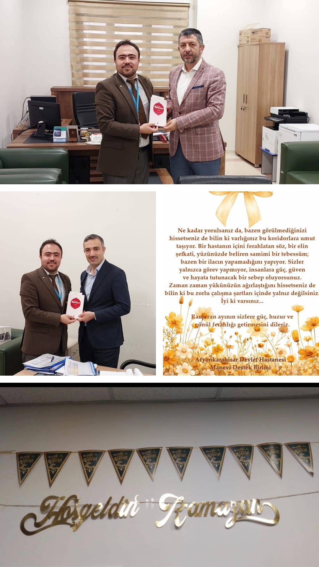 Afyonkarahisar Devlet Hastanesi’nde Kadir Gecesi Programı Düzenlendi