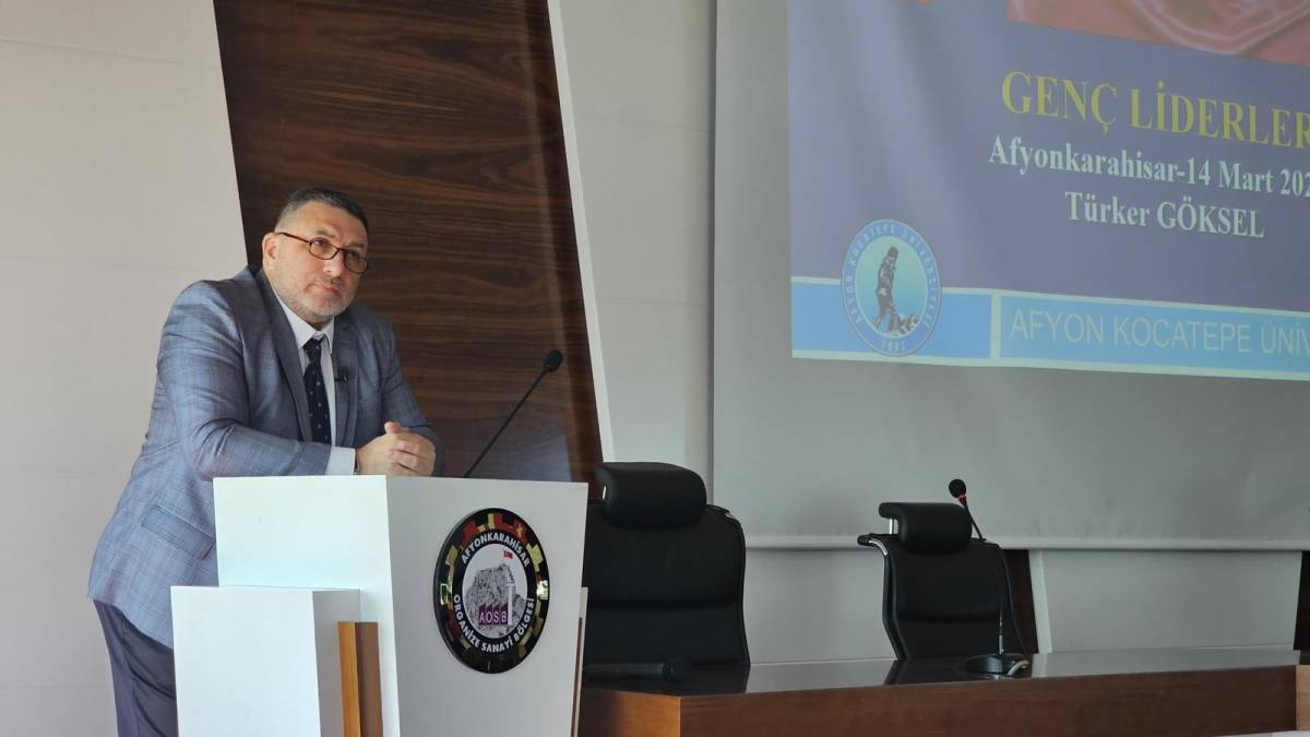 AKÜ’LÜ Göksel, Kariyer Gününde RSP Öğrencileriyle Buluştu