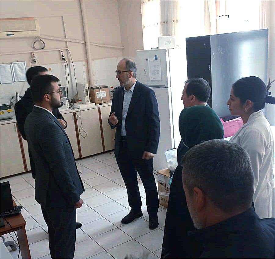 Müdür Öztürk, Haydarlı Devlet Hastanesi’nde İncelemelerde Bulundu