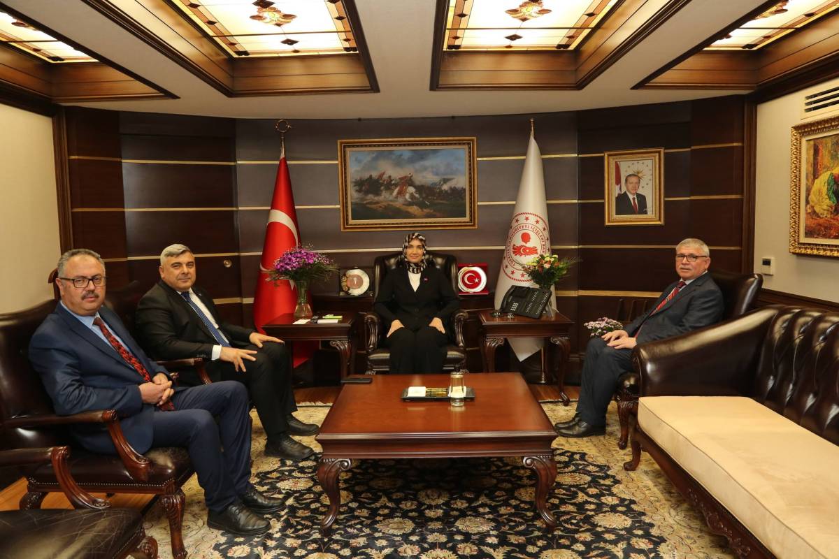 Müdür Sünnetci ’den Bakan Yardımcısı Yiğitbaşı’na Ziyaret