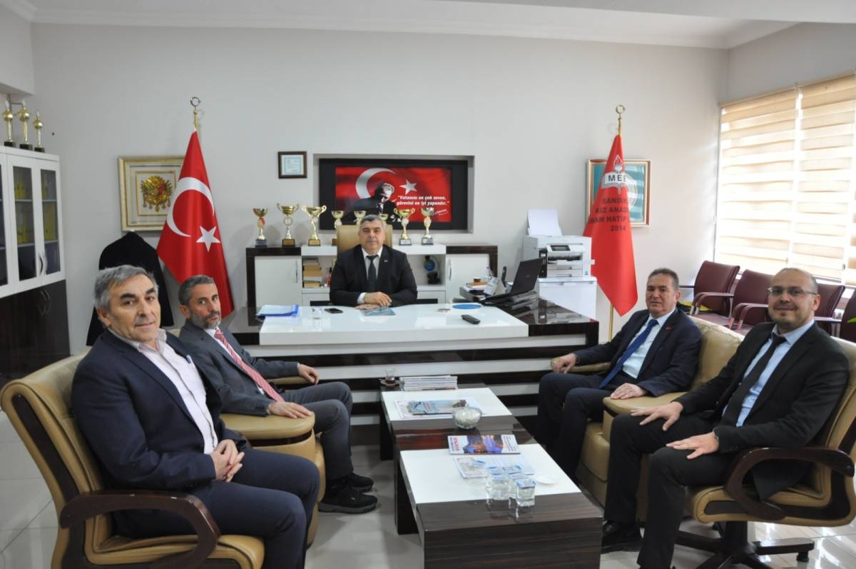 Müdür Sünnetci ’den Sandıklı İlçe Milli Eğitim Müdürlüğü’ne Ziyaret