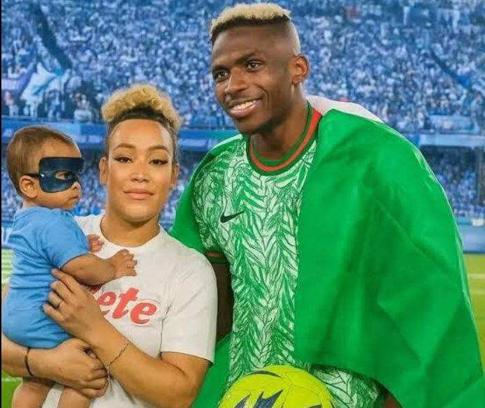Osimhen’in eşi Stefanie Ladewig kimdir? Victor Osimhen’in sevgilisinin yaşı memleketi ve çocukları