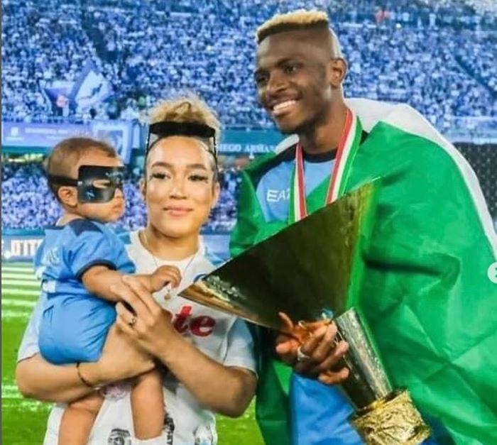 Osimhen’in eşi Stefanie Ladewig kimdir? Victor Osimhen’in sevgilisinin yaşı memleketi ve çocukları