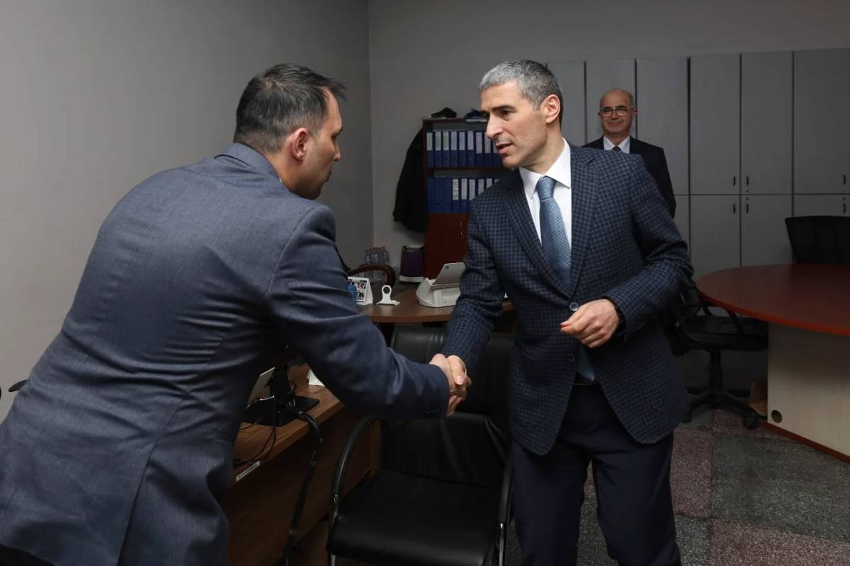 Vali Dr. Naci Aktaş’tan Valilik Birimlerine Ziyaret