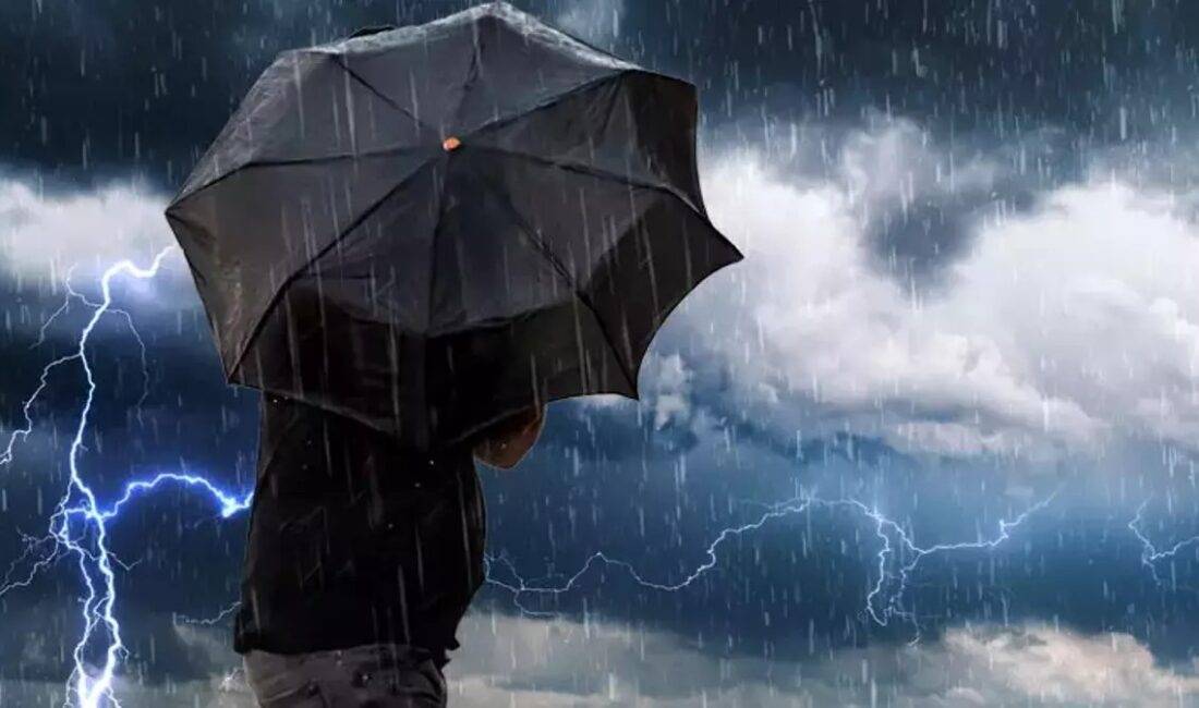Sağanak ve Fırtına Geliyor: Meteoroloji Saat Verdi, Sıcaklıklar Düşecek!