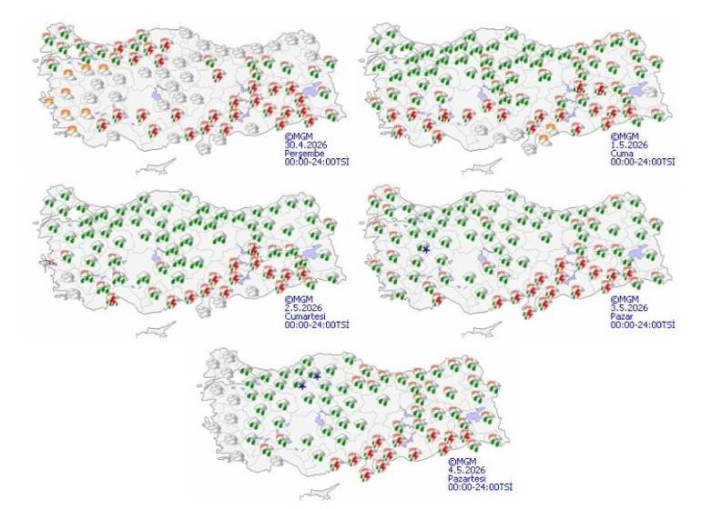 Meteoroloji’den Kritik Uyarı: 5 Gün Sürecek Sağanak Yağış ve Soğuk Hava Dalgası Geliyor!