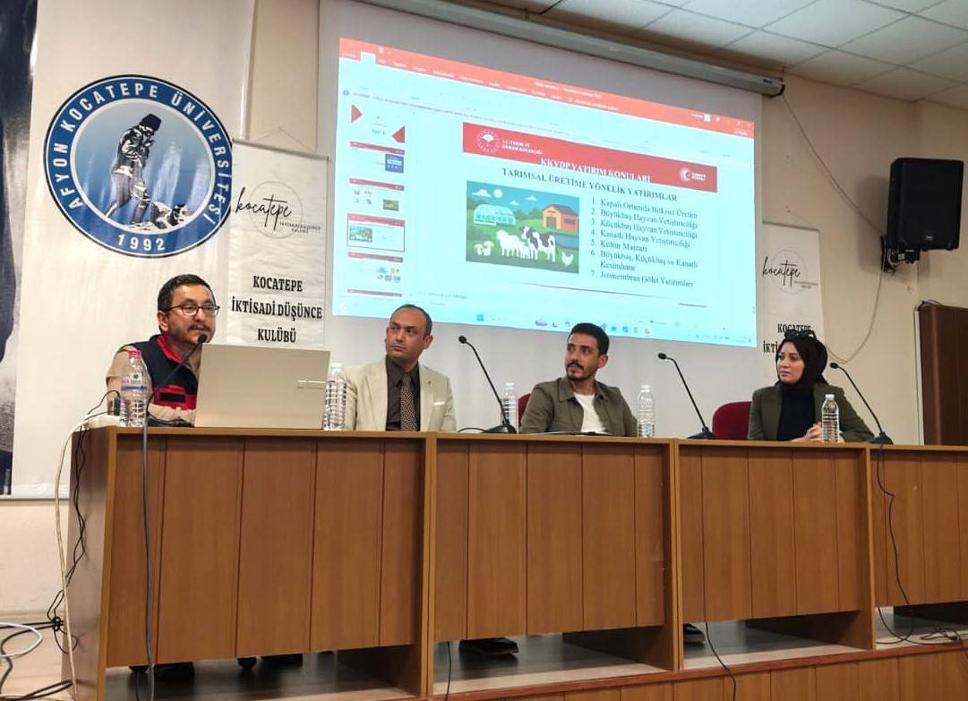 Afyon Kocatepe Üniversitesi’nde Tarım ve Girişimcilik Konferansı Düzenlendi