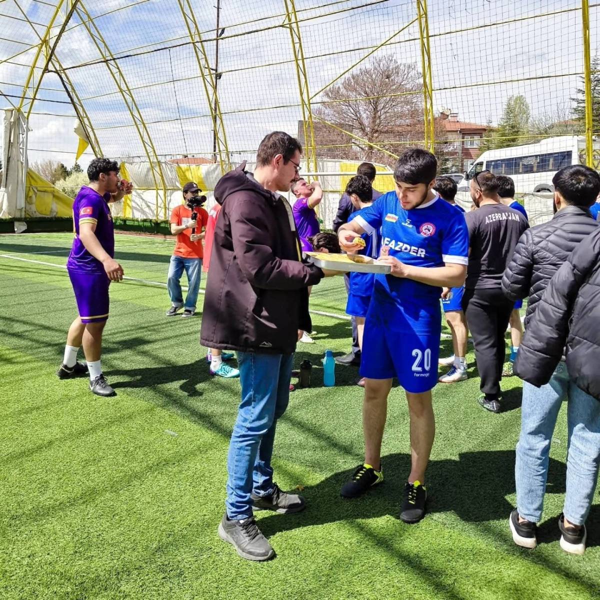 Afyonkarahisar AK Gençlik’ten Türk Dünyası Vurgulu Futbol Turnuvasına Ziyaret