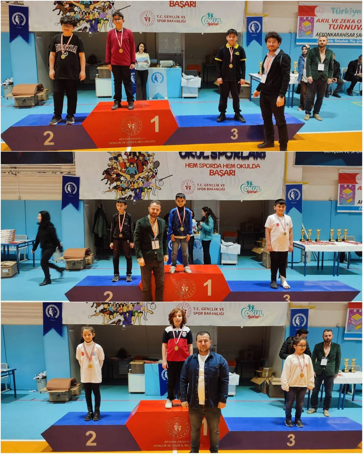 Afyonkarahisar’da Akıl ve Zeka Oyunları Turnuvası: Merkez İlçe Şampiyonları Belli Oldu