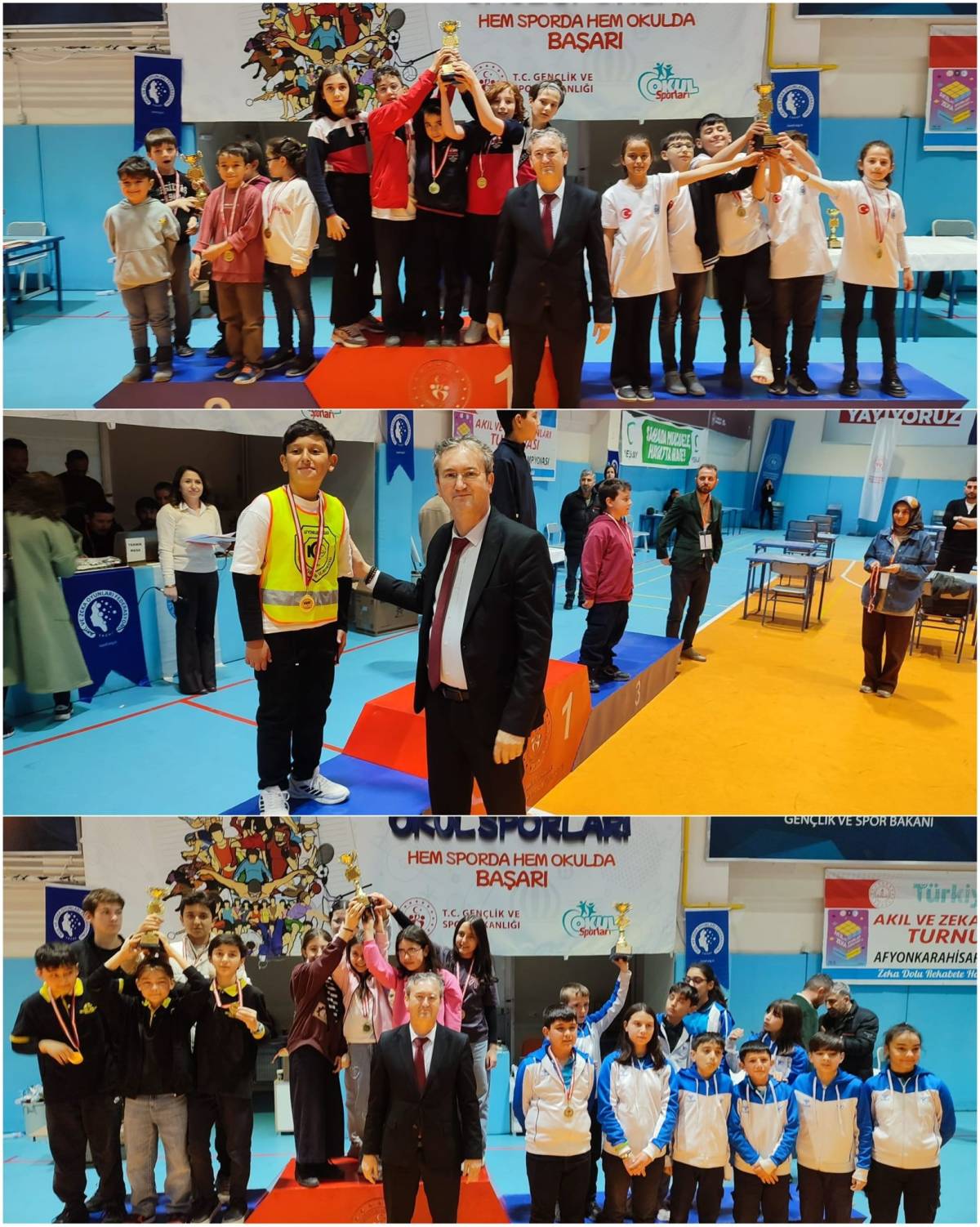 Afyonkarahisar’da Akıl ve Zeka Oyunları Turnuvası: Merkez İlçe Şampiyonları Belli Oldu