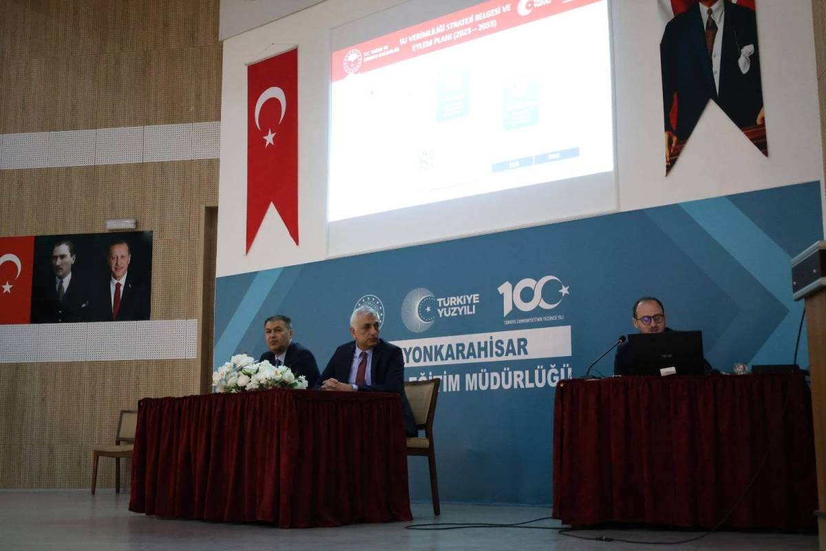 Afyonkarahisar’da Su Verimliliği Belgesi Toplantısı Gerçekleştirildi