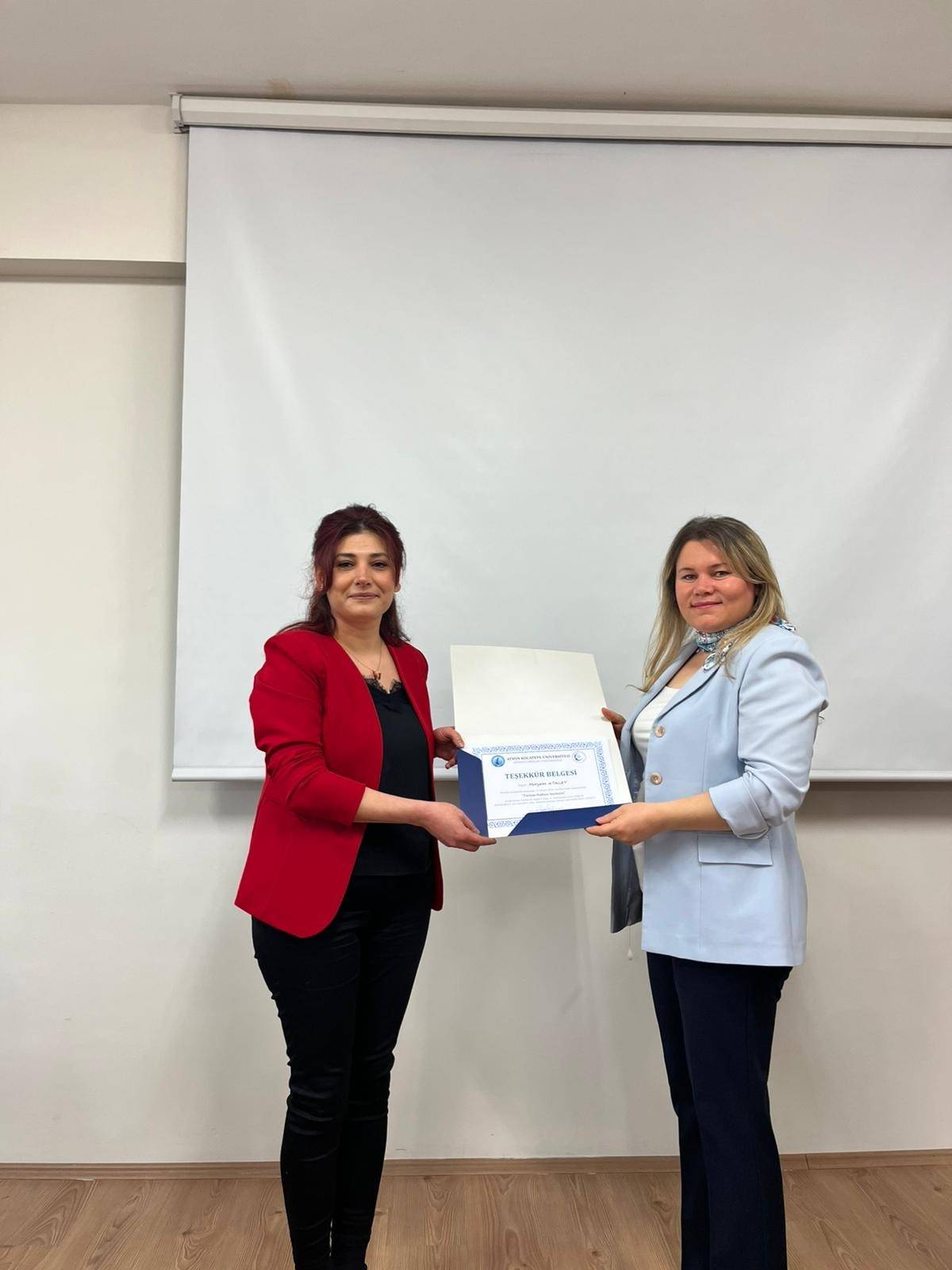 AKÜ Sandıklı MYO’da Turizm Haftası Söyleşisi Gerçekleştirildi