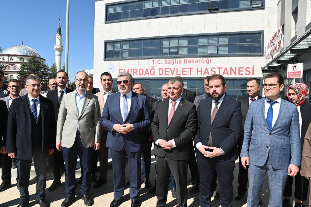 Emirdağ Yeni Devlet Hastanesi Hizmete Açıldı